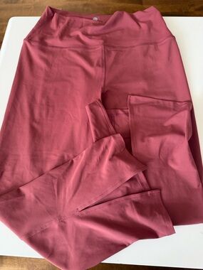 Yogalicious High-Waist Leggings - Rosewood
